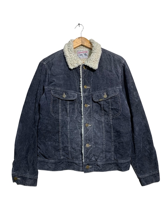 Lee Storm Rider Sherpa Corduroy Jacket - Etsy