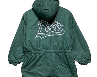 Chaqueta verde de baloncesto Polo Ralph Lauren