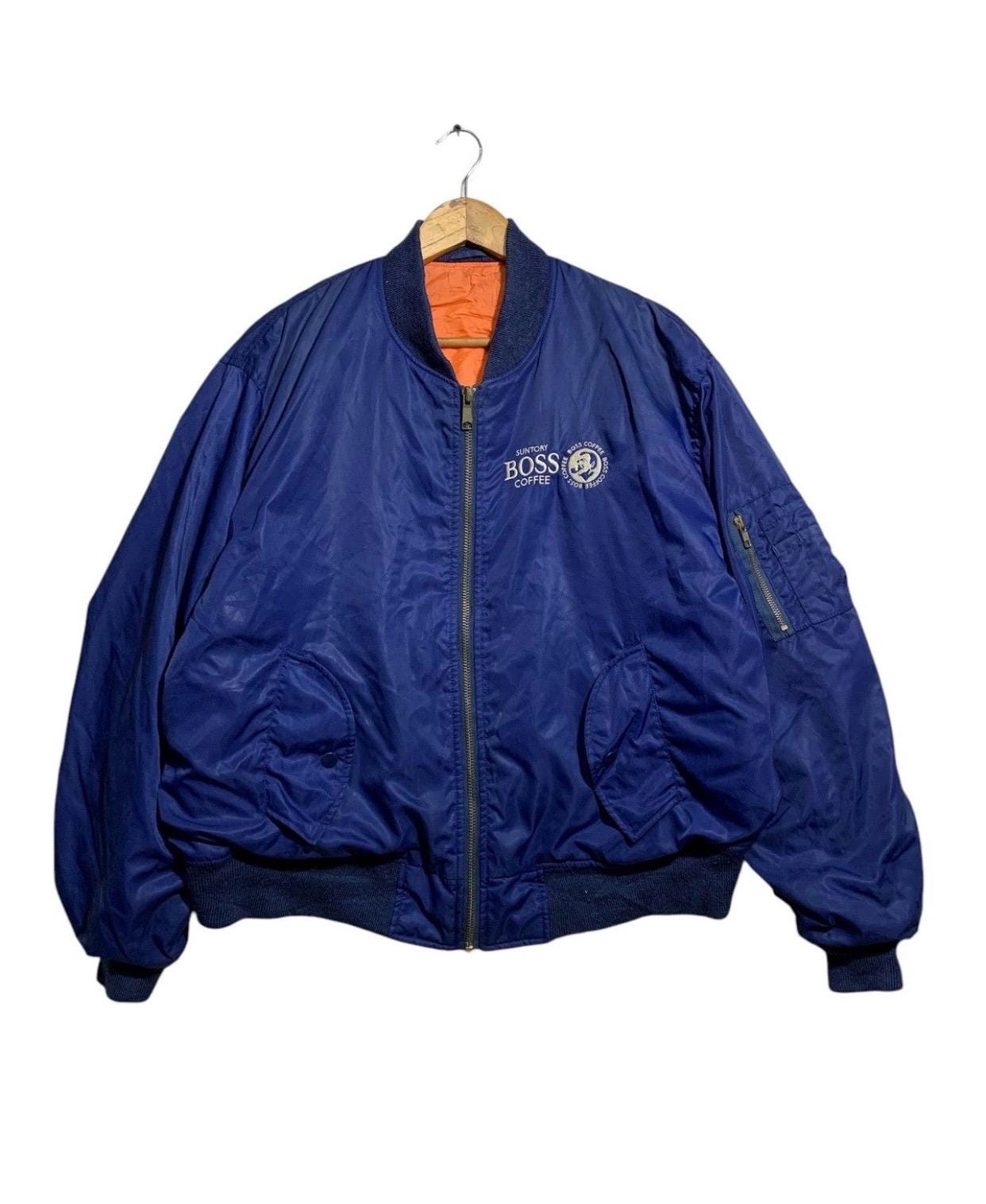 Vintage Suntory Coffee Boss MA-1 Bomber Jackets - Etsy