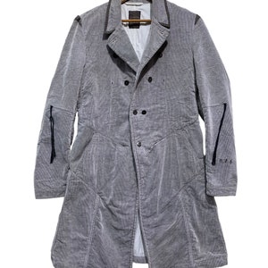 M.F.GIRBAUD Velvet Corduroy Coat Jacket