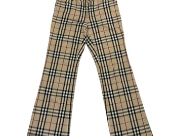 Pantalones acampanados Burberry Novacheck