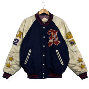 Vintage Varsity Jacket Allix Wool/Leather