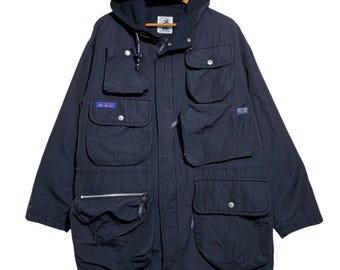 Vintage 80s HAI Sporting Gear Issey Miyake Nylon Bomber Jacket (M