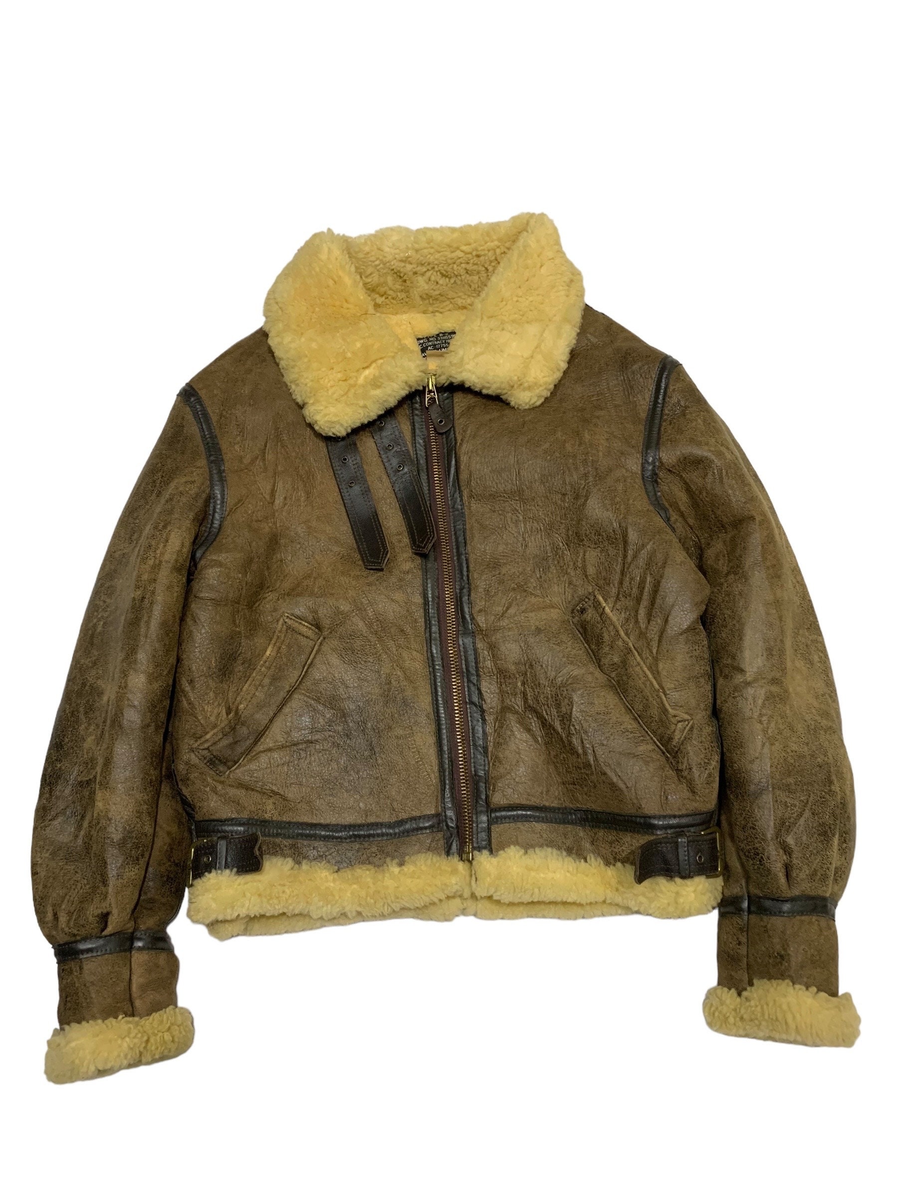 AVIREX アヴィレックス ジャケット　M レザー B-3 AC-17755 AVIREX B-3 AC-17755 size34