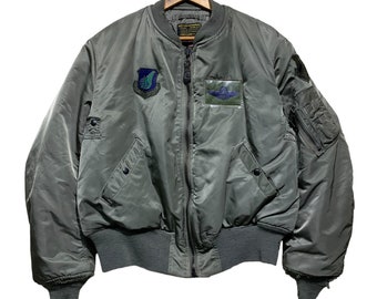 Vintage Alpha Industries MA-1 Flight Jacket Bomber Jacket - Etsy Vintage Alpha Industries MA-1 Flight Jacket Bomber Jacket - Etsy