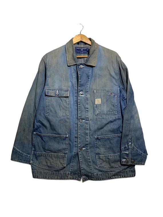 Polo sport denim jacket hotsell
