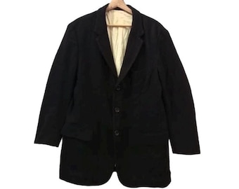 Yohji Yamamoto Heavy Wool Men’s Jackets Casual Size 3 Japan