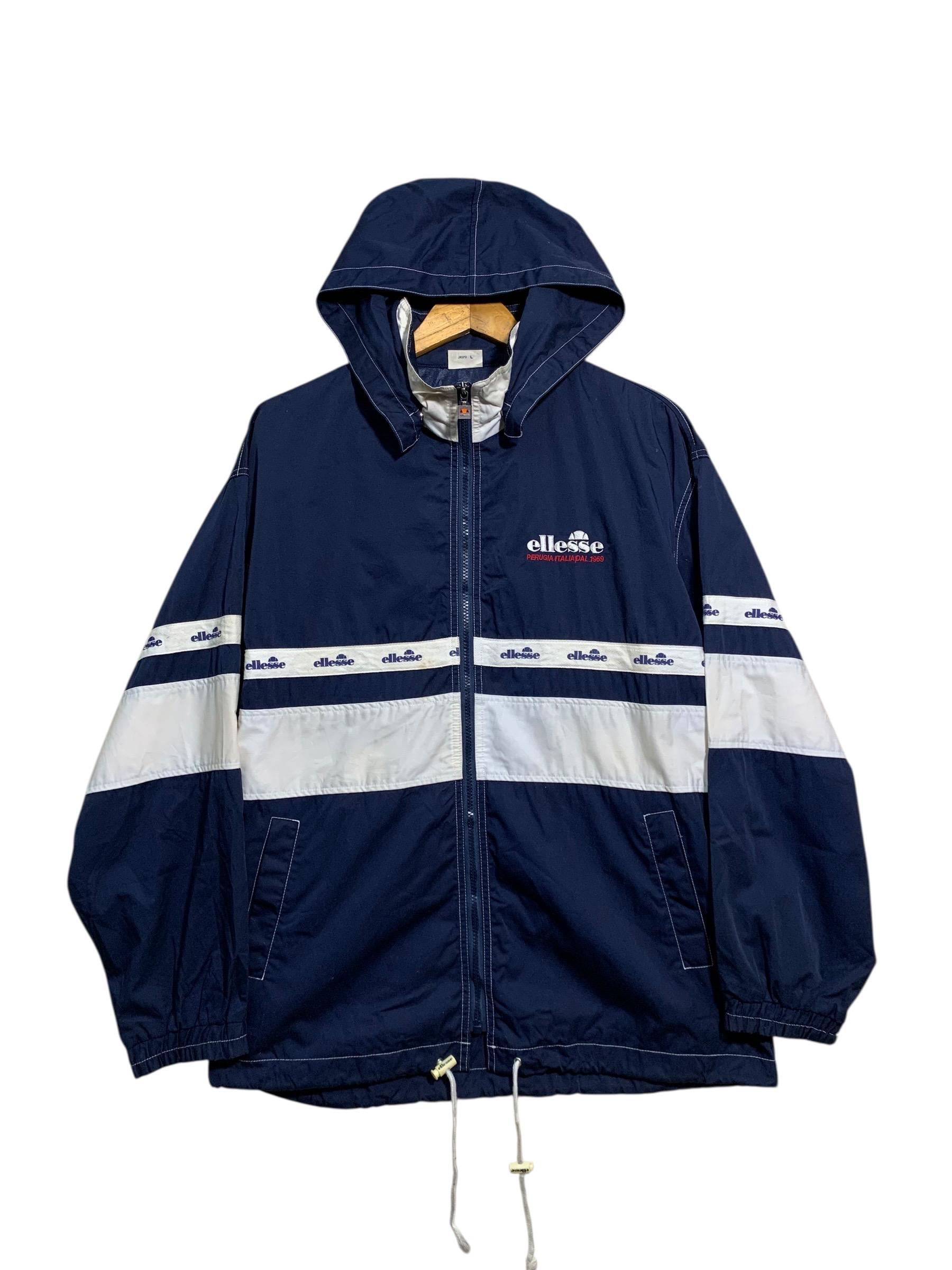 Vintage 80s ellese nylon jacket エレッセ VTG Ellesse 1980's Women's Multicolor Nylon Windbreaker