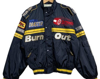 Vintage Leather Sledge Hammer Yellow Corn Motor Sports Equipment