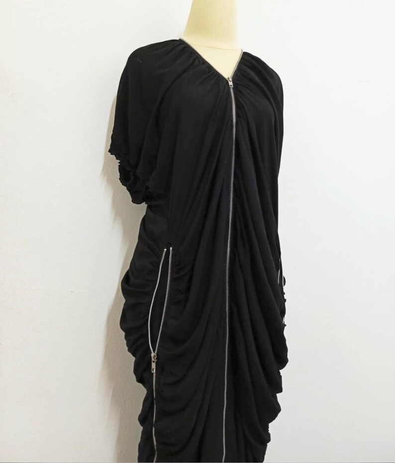 Limi Feu Zipper Maxi Dress Rayon/Silk image 11