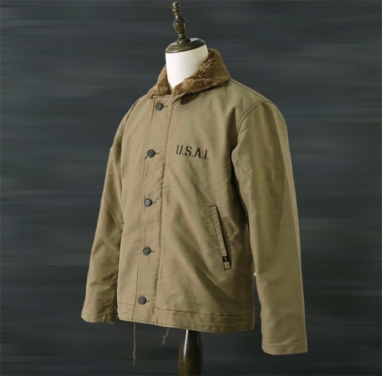 Vintage Alpha Industries N-1 Deck Jacket Olive Green - Etsy Israel