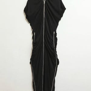 Limi Feu Zipper Maxi Dress Rayon/Silk image 2