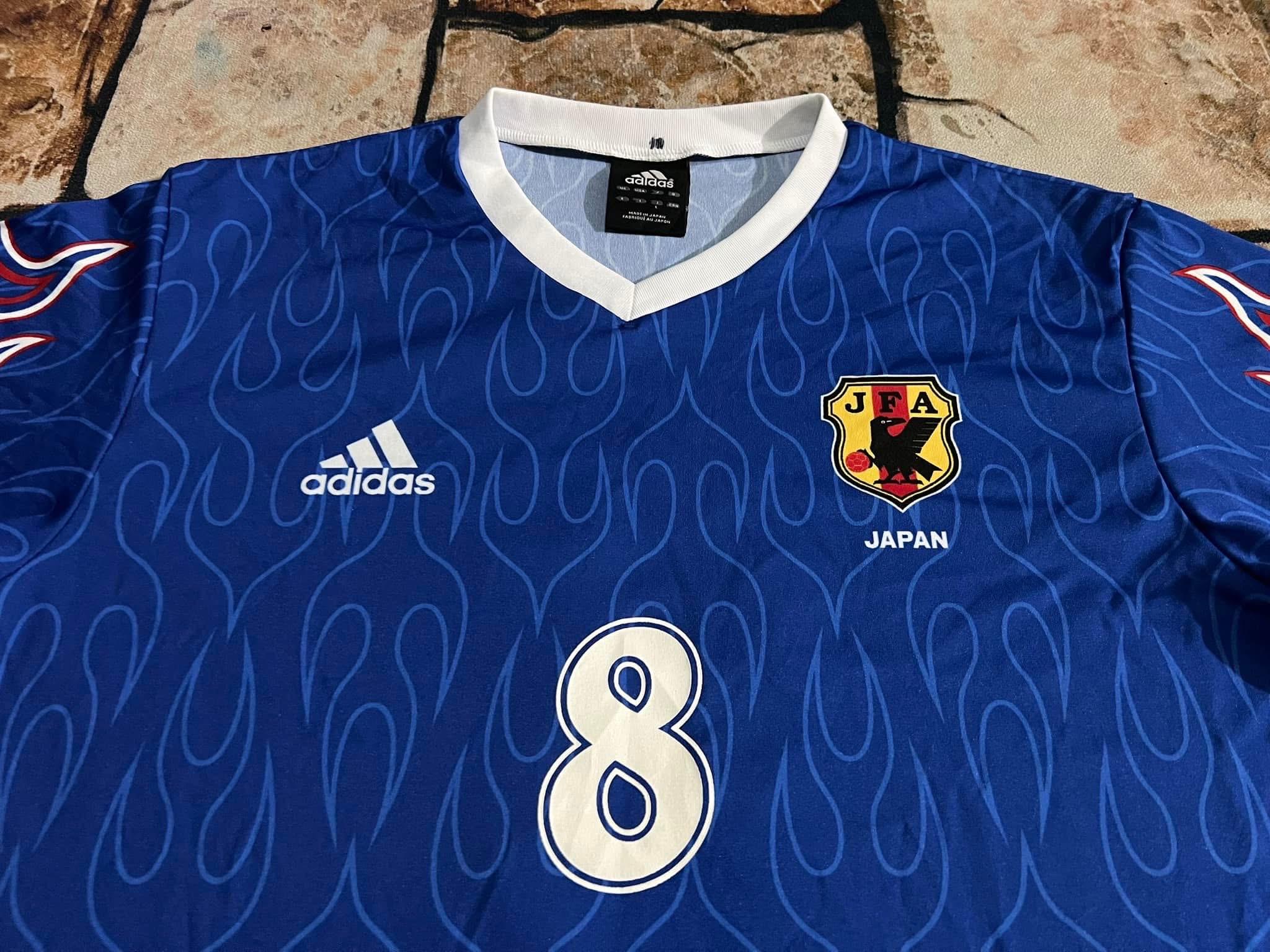 Vintage Japan Fifa World Cup Nation Flame by Adidas Nakata