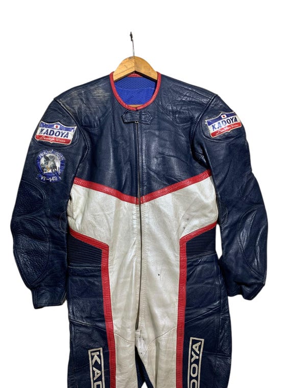 Rare Kadoya Leather Racing Suit Jackets - Etsy