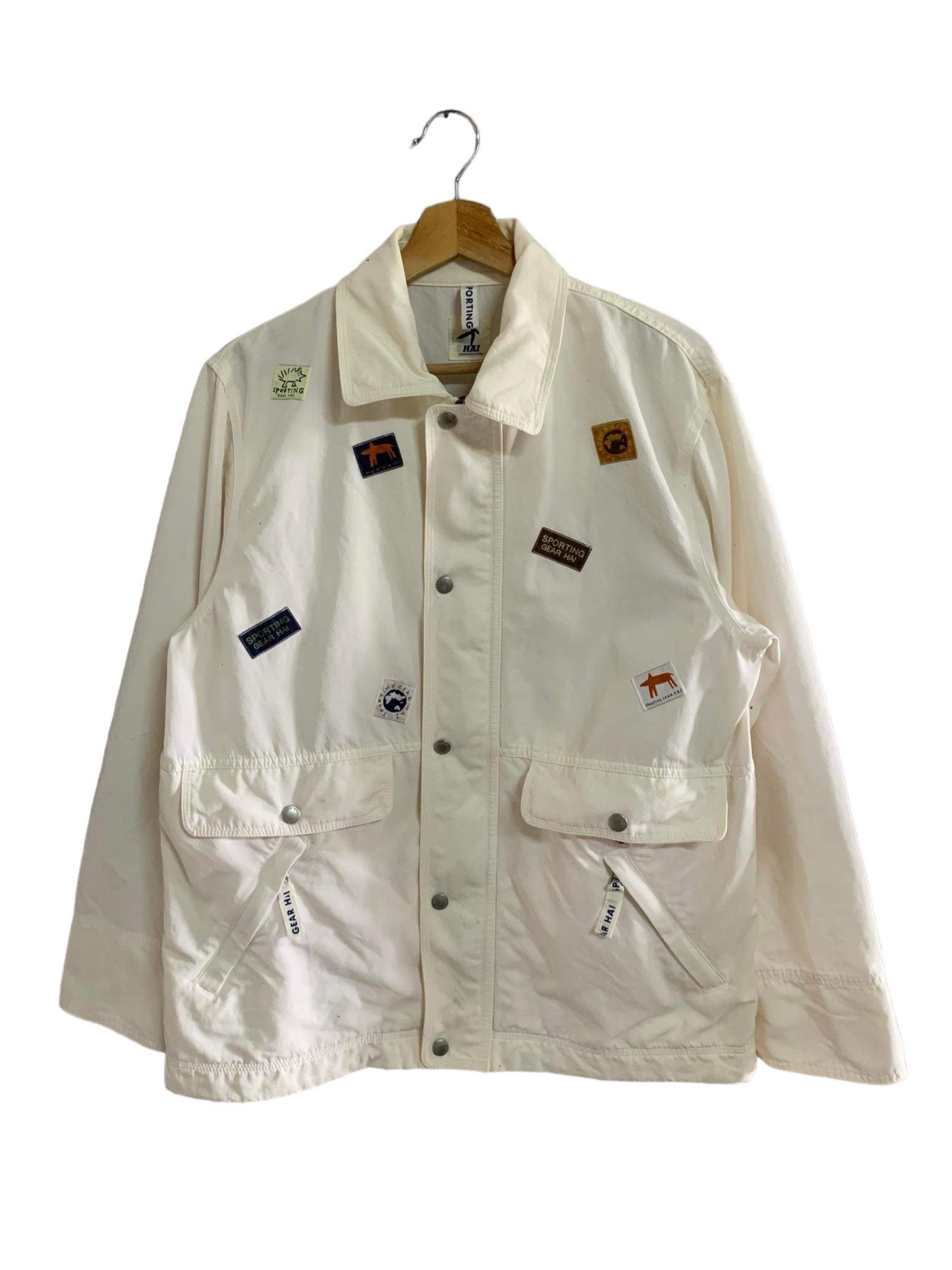 ジャケット・アウター HAI SPORTING GEAR Hai Sporting Gear Patchers Jackets - Etsy Canada