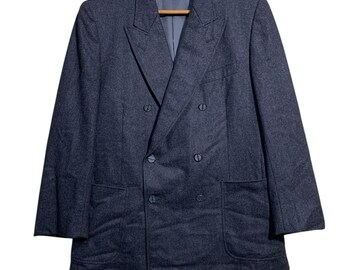 Giacca blazer doppiopetto in lana Monsieur di Christian Dior