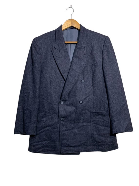 Christian Dior Monsieur, Christian Dior Monsieur Wool Double Breast Coat Blazer Jacket