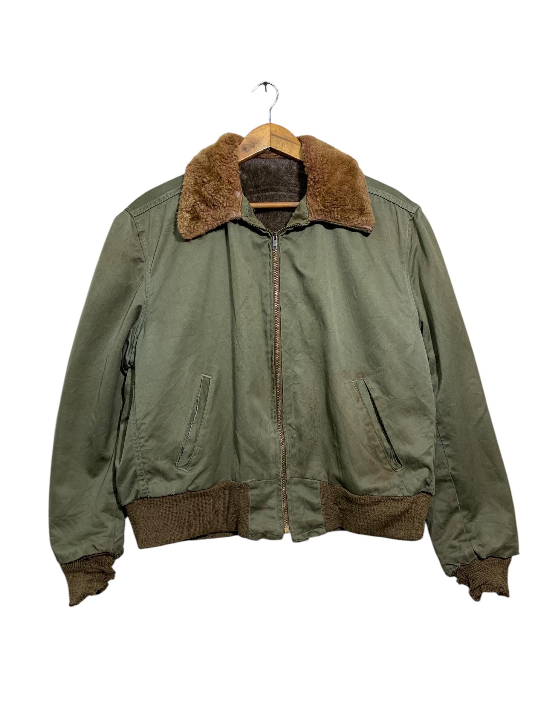 実物 B-15Aフライトジャケット オリジナル 40s 40s USAF B-15A type