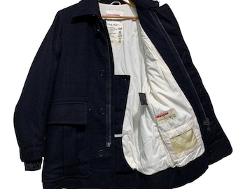 Chaqueta ártica de lana Prada Deck azul marino auténtica