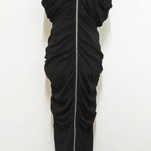 Limi Feu Zipper Maxi Dress Rayon/Silk image 9