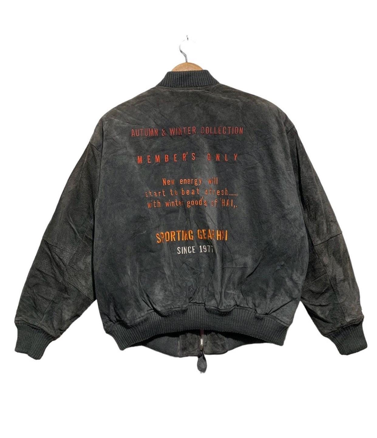 80's HAI ハイSPORTING GEAR ISSEY MIYAKE希少 Rare 80s Issey Miyake Hai Sporting Gear A/W Collections Leather
