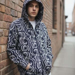 vintage 90s maharishi モノグラムロゴ ナイロンパーカー Maharishi Hoodie - Etsy
