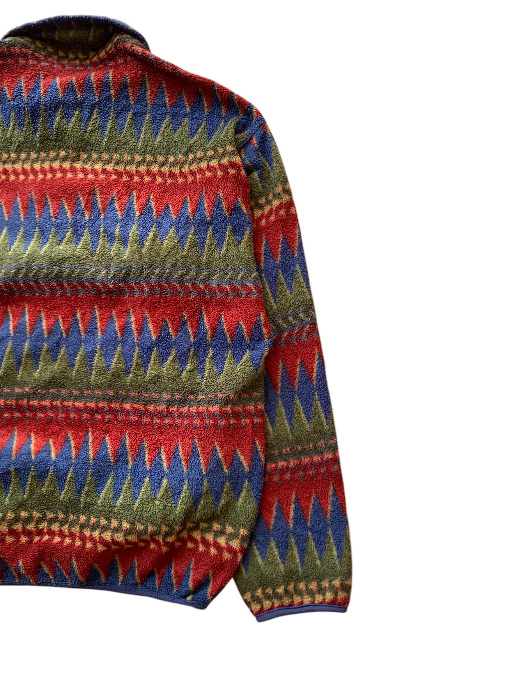 Vintage Patagonia 1996 Synchilla Minnehaha Flame Native Snap T USA