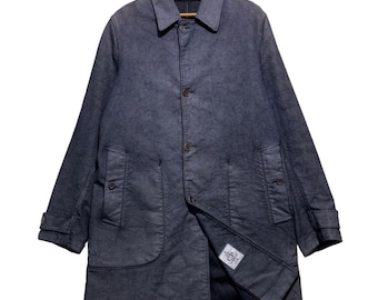 Vintage C.P. Company Flachs Linen Field Jacket Designer Casual