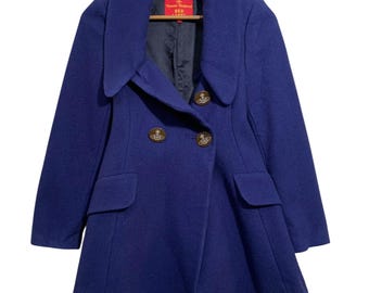 Vivienne Westwood Red Label Wool Navy Jackets