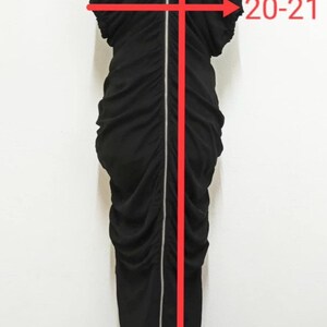 Limi Feu Zipper Maxi Dress Rayon/Silk image 3