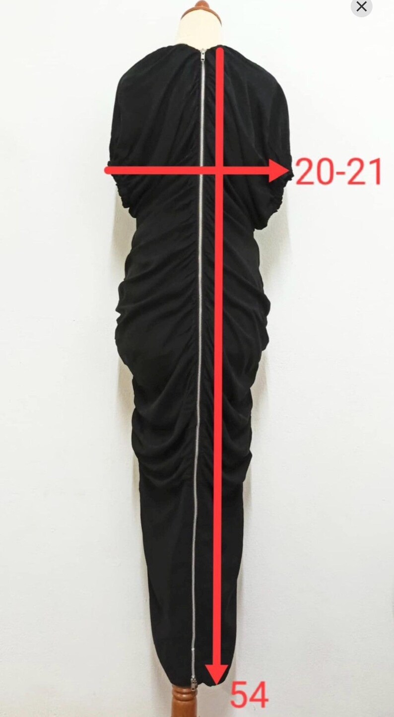 Limi Feu Zipper Maxi Dress Rayon/Silk image 3