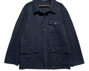 Vintage Agnes B Chore Workers Jacket Made in France Size 48 - Etsy