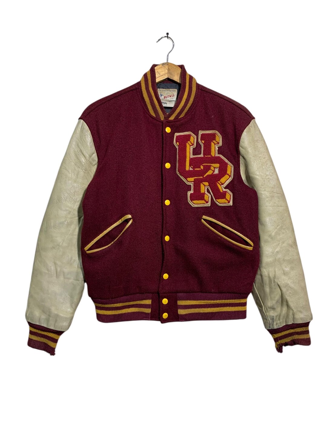 60’s 70’s BUTWIN Varsity Jacket Vintage Vintage 70s Butwin Varsity Jackets Wool/leather - Etsy