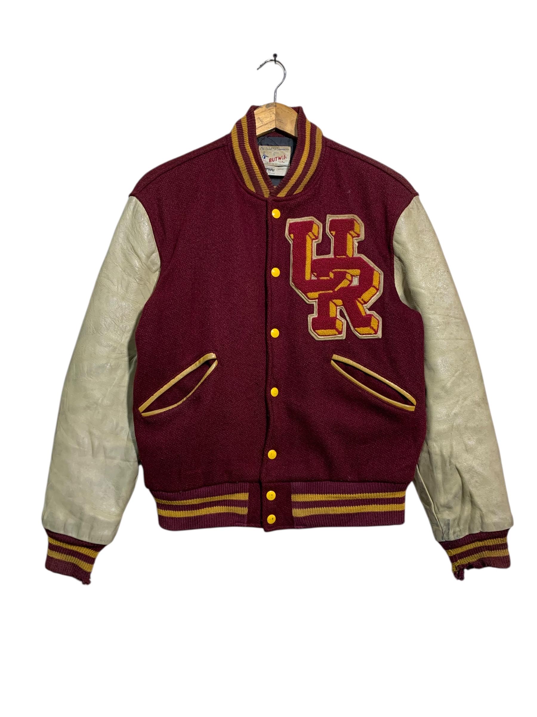 60’s 70’s BUTWIN Varsity Jacket Vintage Vintage 70s Butwin Varsity Jackets Wool/leather - Etsy