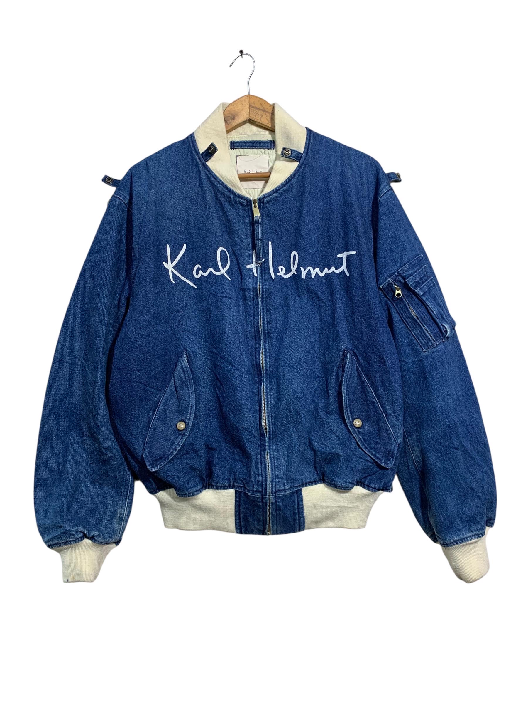 Helmut 希少” 90's “Karl Helmut” denim MA-1 金子功 Lang 90s - Etsy Helmut 希少” 90's “Karl Helmut” denim MA-1 金子功 Lang 90s - Etsy