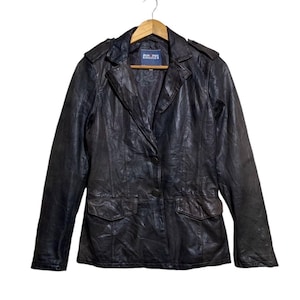 Jean Paul Gaultier Leather Jacket - Etsy