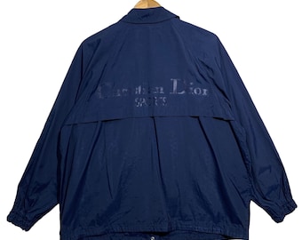 Vintage Christian Dior Nylon Bomber Jacket