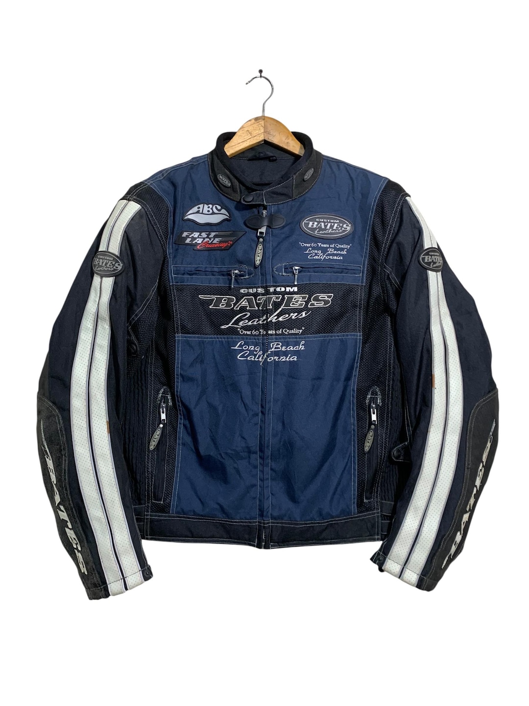 Bates Custom Leather Riding Jackets Racing With Padding - Etsy