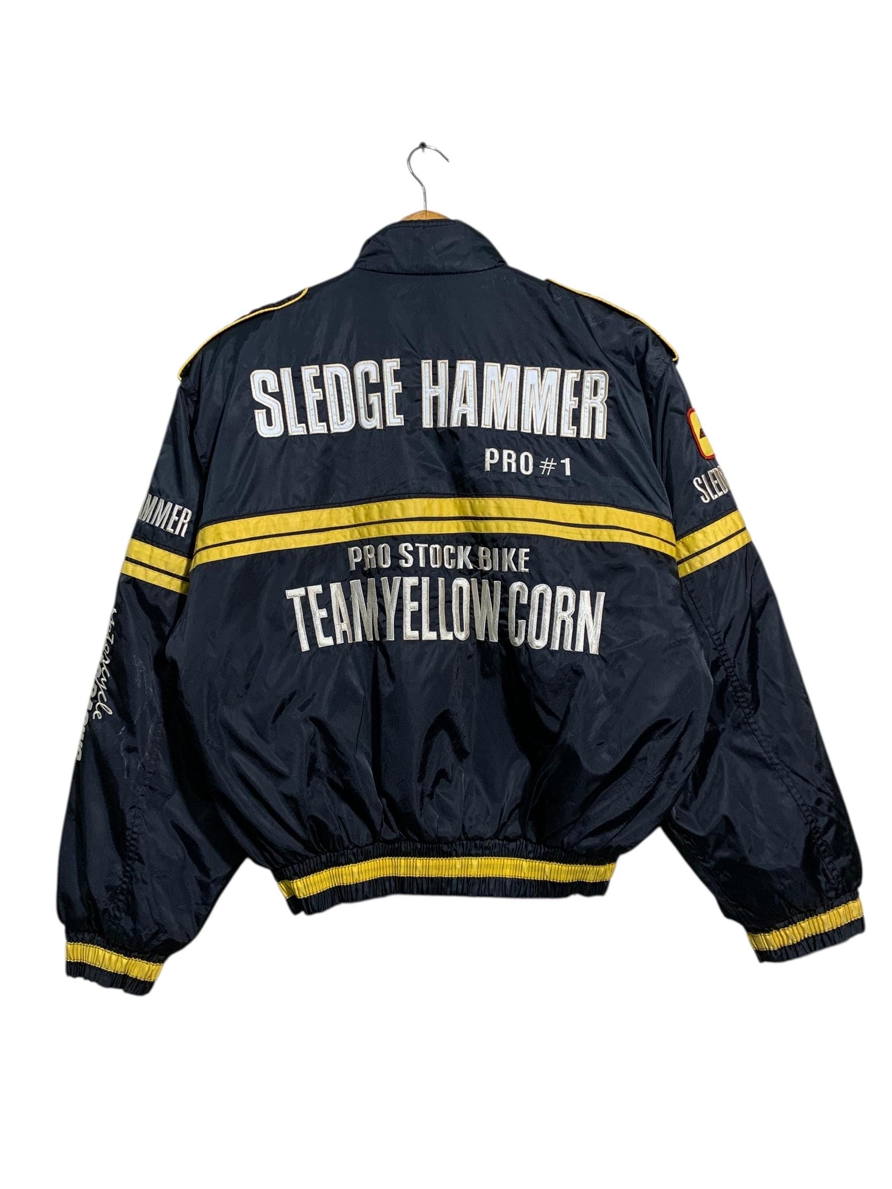 イエローコーン YELLOWCORN SLEDGE HAMMER ジャケット Yellow Corn Sledge Hammer Racing Jackets - Etsy