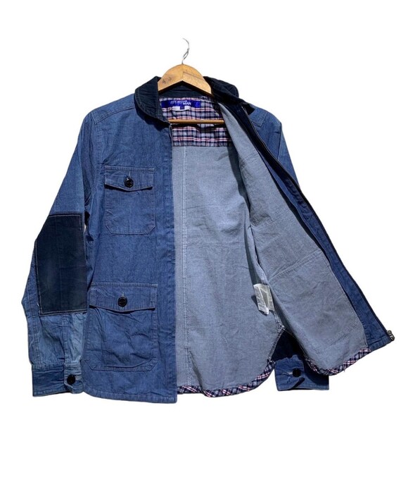 Junya Watanabe MAN Comme Des Garcons Sunfaded Denim Jacket