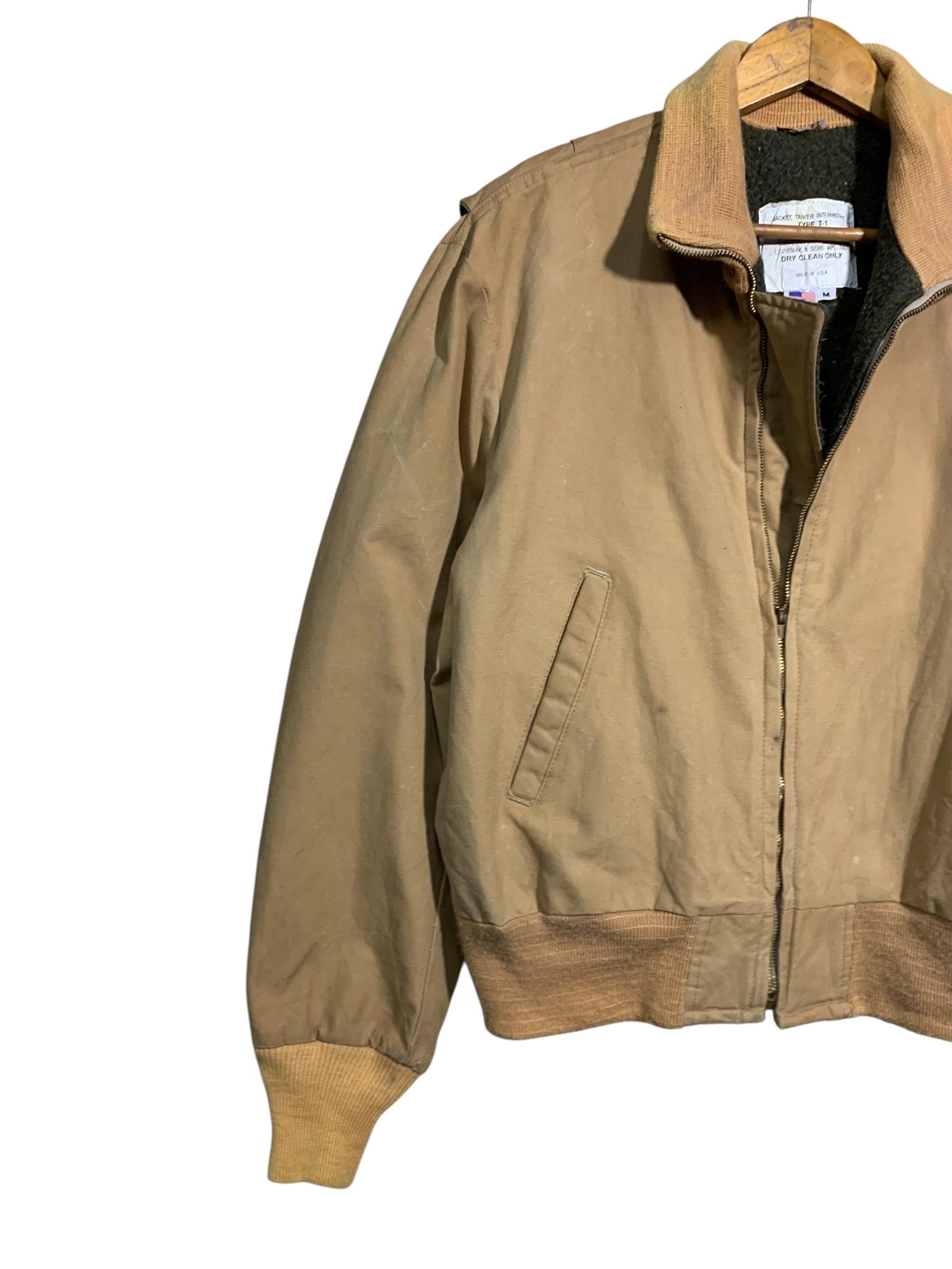 sale!【T-1】タンカース ジャケットI.SPIEWAK&SONS USA製 Vintage I Spieawak & Sons Tanker Jackets T1 Duck Canvas Lined Wool