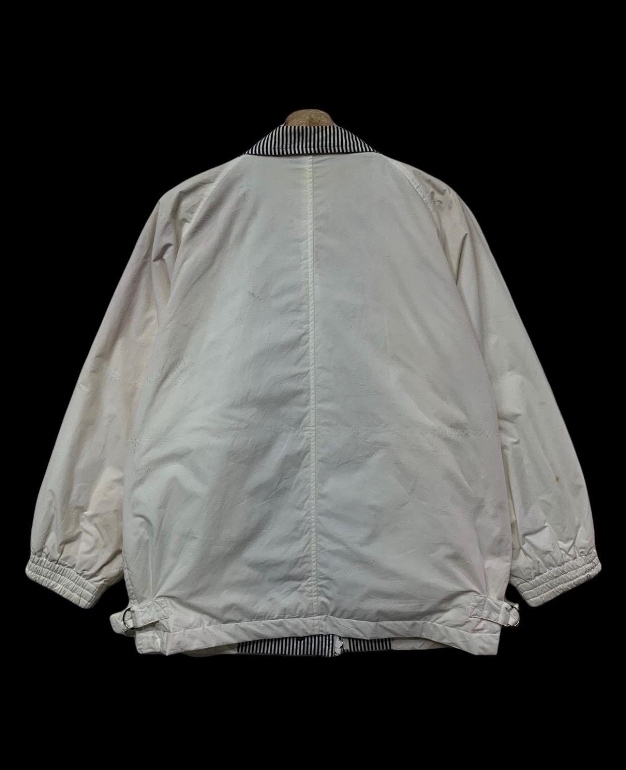 Vintage 80s Christian Dior Sports White Collections Bomber Jackets 