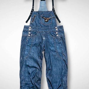 Vintage Marithe Francois Girbaud monos de mezclilla en general W32