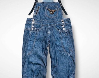 Vintage Marithe Francois Girbaud Denim Jumpsuits Overall W32