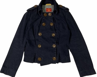 Vivienne Westwood Red Label Jacket Duck Canvas Jacket Navy Blue
