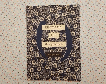 Colección de poesía idiomática, For The People / 5 x 7 pulgadas B6 / 62 páginas / libro de bolsillo