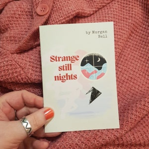 Zine poetycki Strange Still Nights (8 stron, A6)