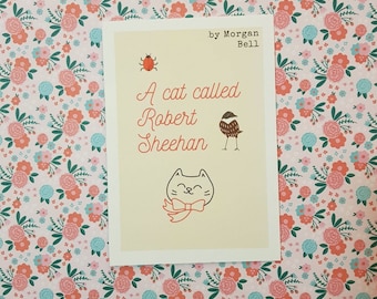 Revista de poesía A Cat Called Robert Sheehan (8 páginas, A6)