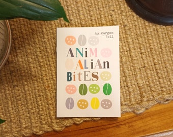 Revista de poesía Animalian Bites (16 páginas, A6)