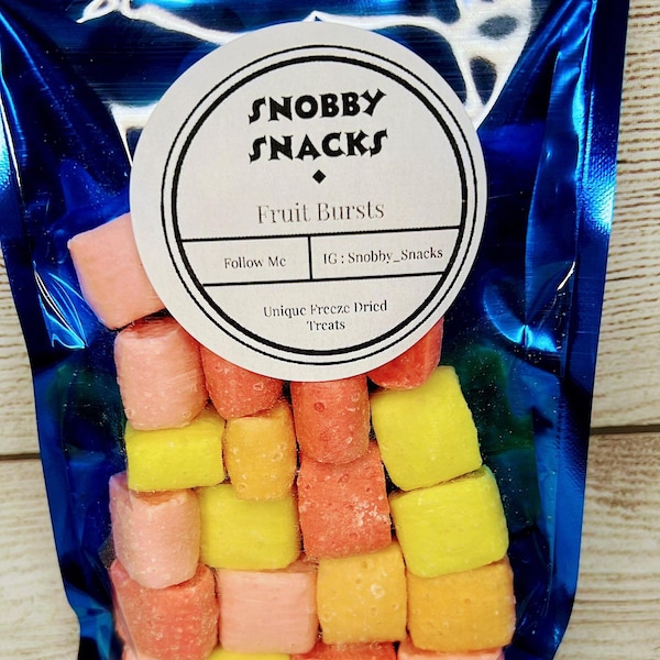 Freeze Dried Candy Labels Etsy